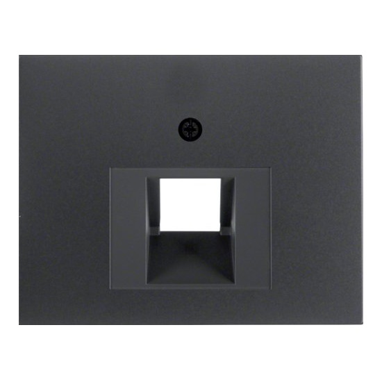 Розетка компьютерная RJ45 Cat.6 антрацит berker K.1 -2